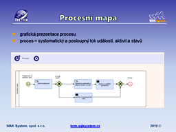 Procesní mapa